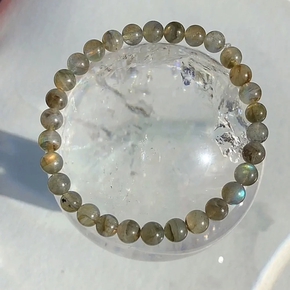 Hand Made Labradorite Gemstone Bracelet